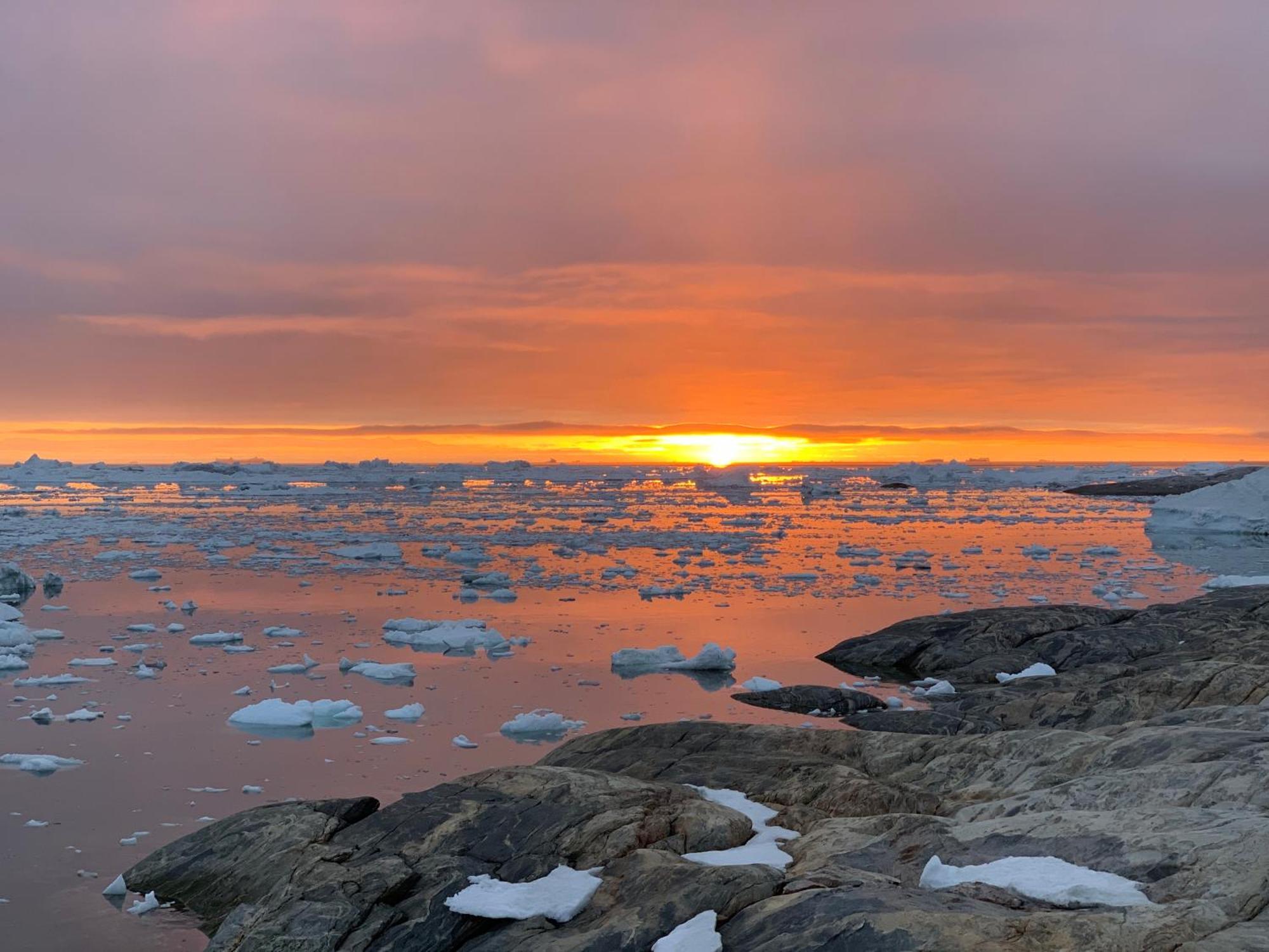 Det Gronne Hus Med Isbjergsudsigt Villa Ilulissat Kültér fotó