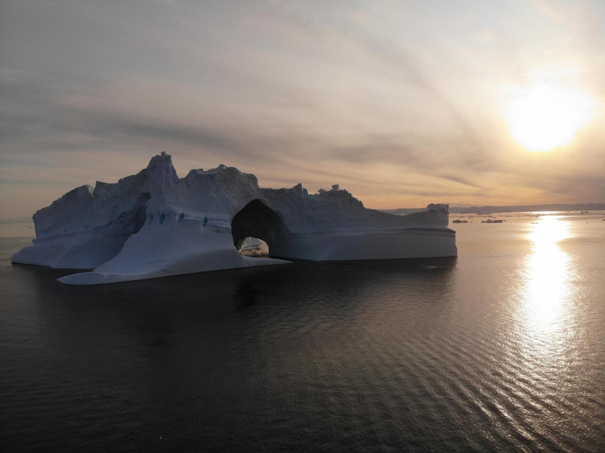 Det Gronne Hus Med Isbjergsudsigt Villa Ilulissat Kültér fotó