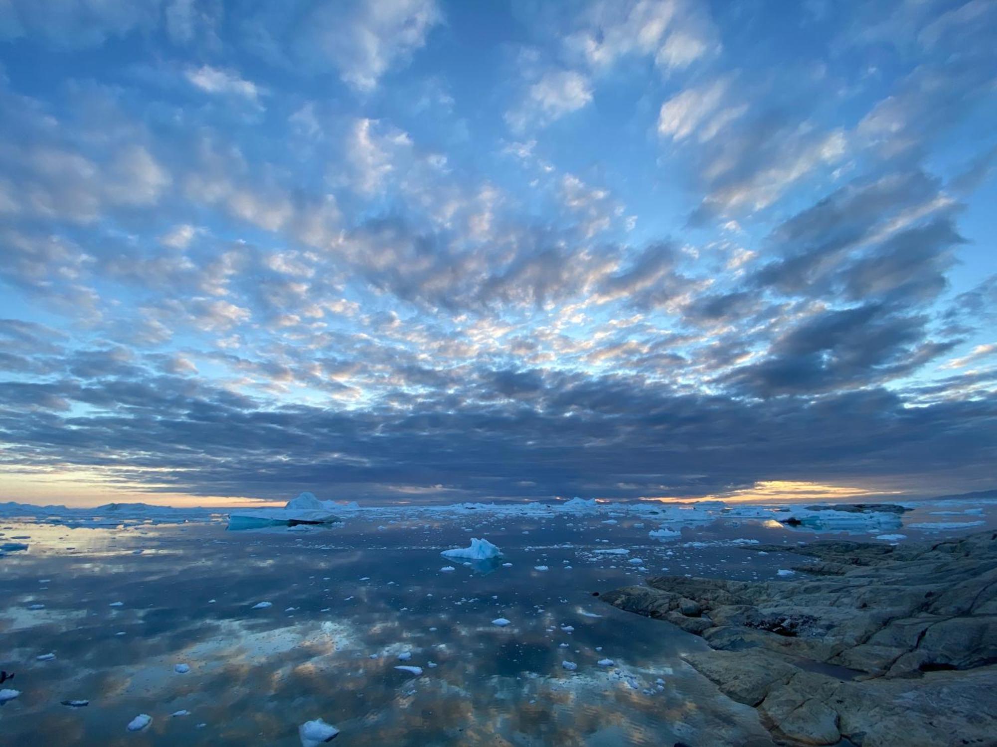 Det Gronne Hus Med Isbjergsudsigt Villa Ilulissat Kültér fotó