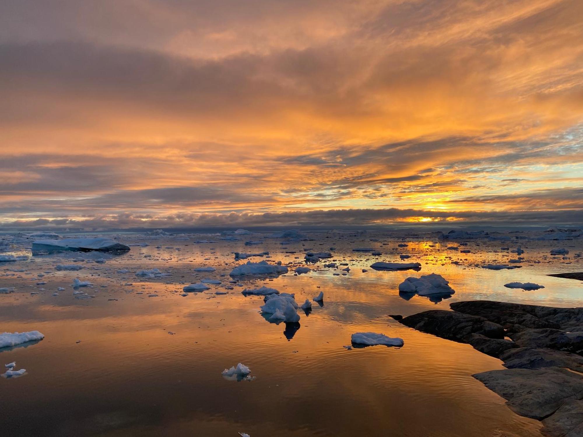 Det Gronne Hus Med Isbjergsudsigt Villa Ilulissat Kültér fotó