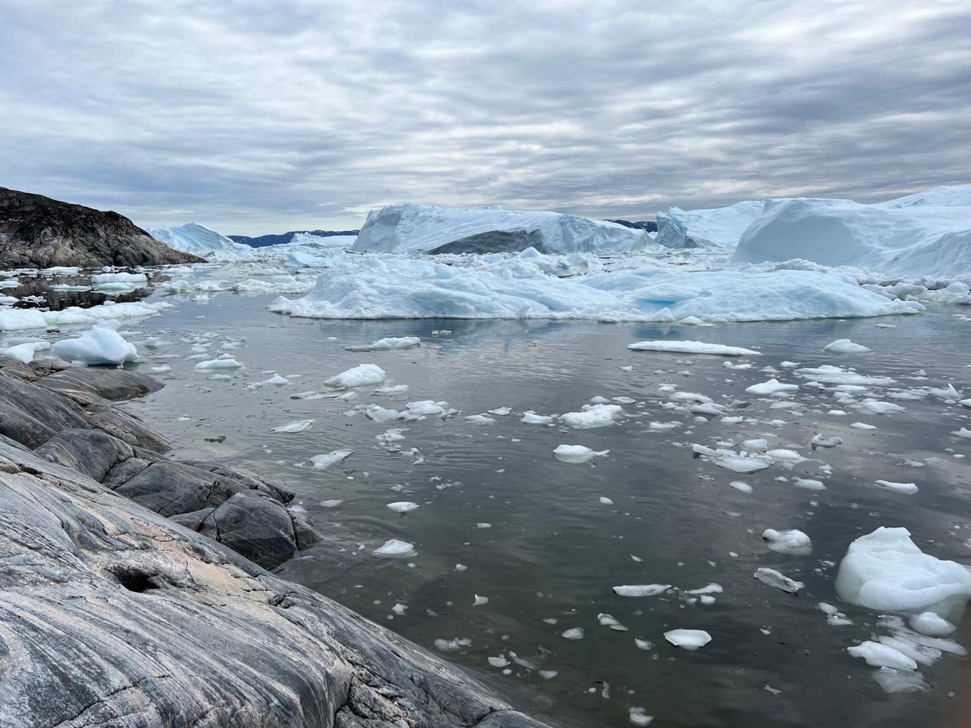 Det Gronne Hus Med Isbjergsudsigt Villa Ilulissat Kültér fotó